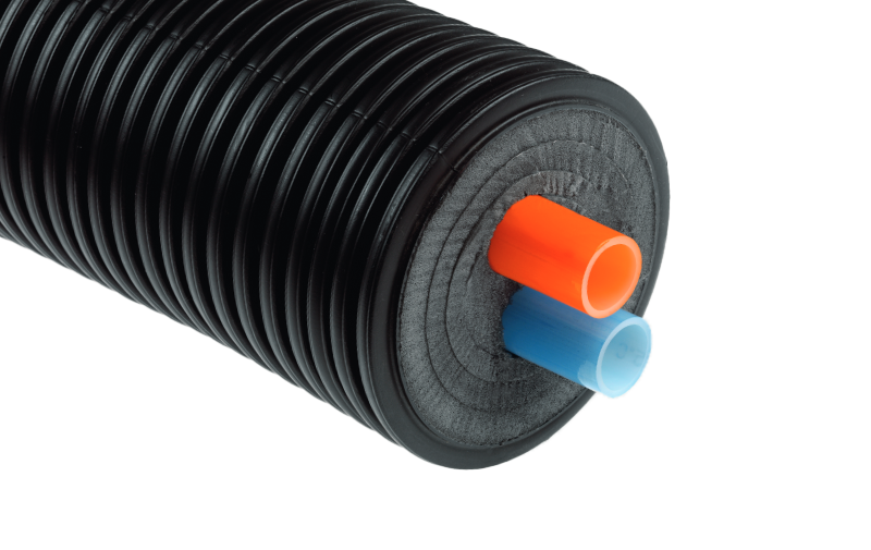 Autonom - Pre-Insulated direct burial PEX Pipe